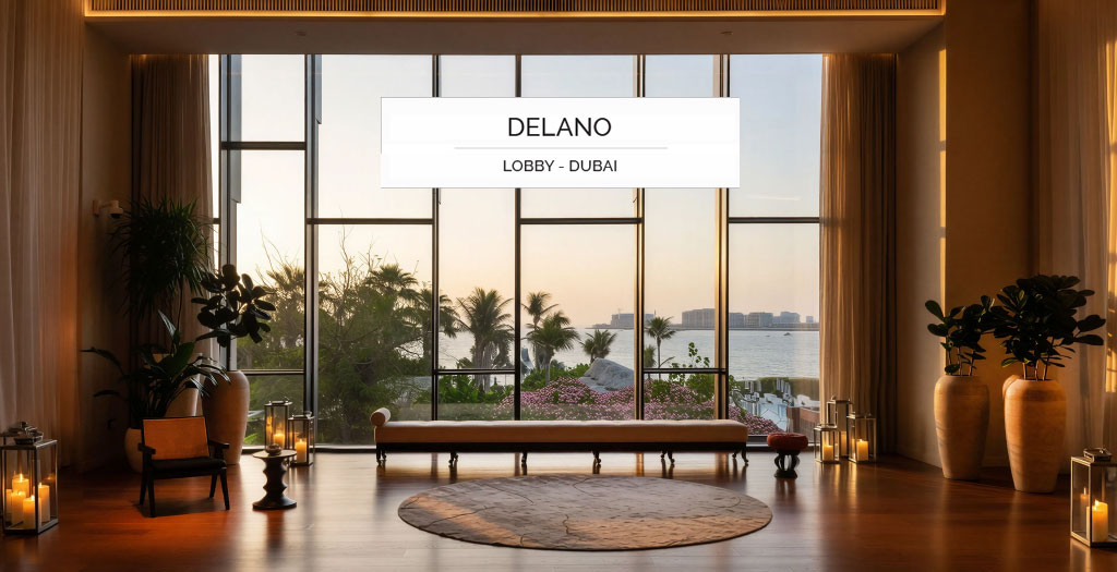 Delano Dubai Interior Design Diego and Alexeja